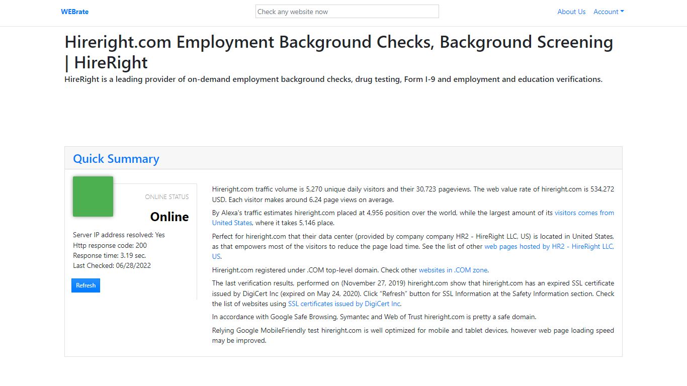 hireright.com Employment Background Checks, Background Screening ...