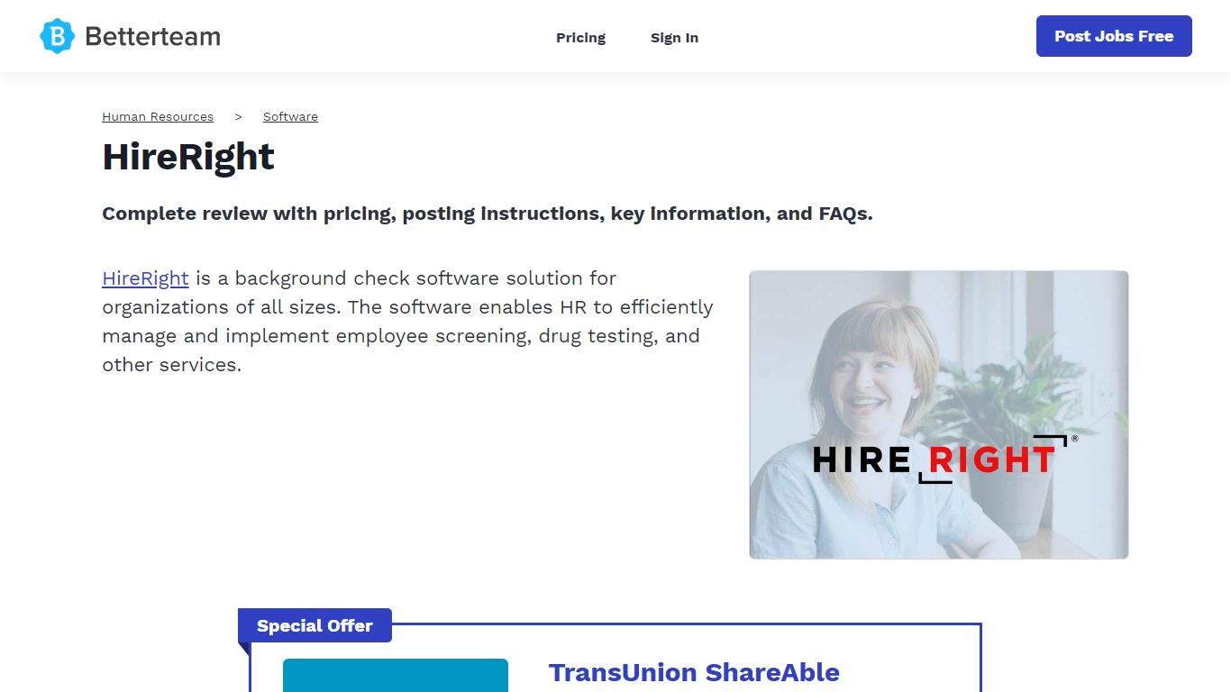 HireRight - Betterteam