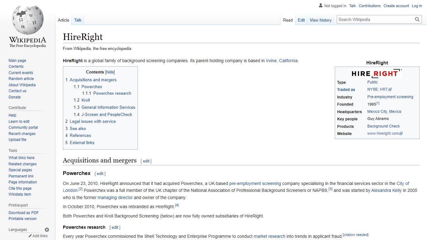 HireRight - Wikipedia